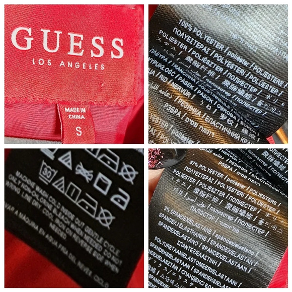 Guess Black puffy coat. Women's size small. - Picture 2 of 16